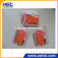 PVC pouch Mini cheap manicure pedicure set in bright color